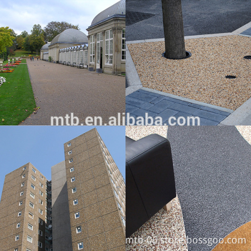 Liquid Epoxy Resin for Bonding Stone Pebble Marble to make Driveways and Pathway